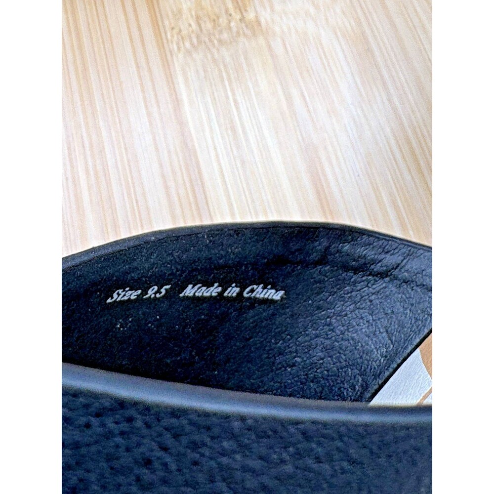 Dolce Vita Unbane Black Cork Wedge Sandal Open Toe Ankle Strap NWOT Size  9.5 - Picture 10 of 10